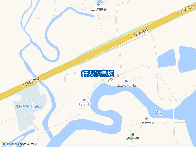 轩友钓鱼场钓点照片