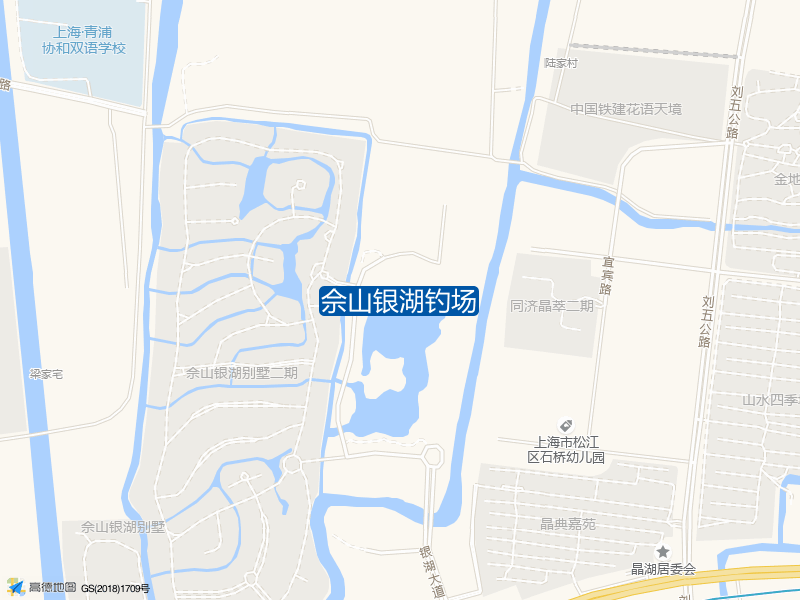 上海市松江区佘山银湖钓场钓鱼点实景照片