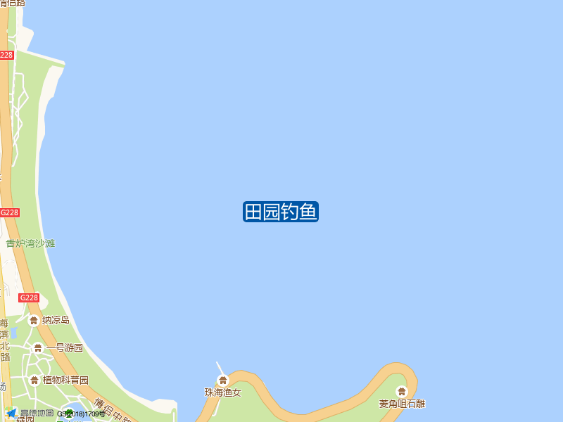 珠海市香洲区海滨南路108号海滨公园内田园钓鱼钓鱼点实景照片