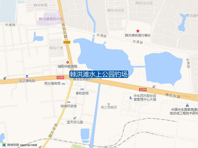 棘洪滩水上公园钓场钓点照片