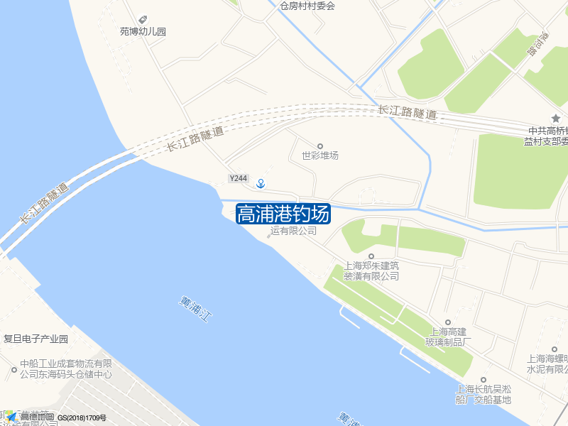 上海市浦东新区江心沙路2790号高浦港钓场钓鱼点实景照片
