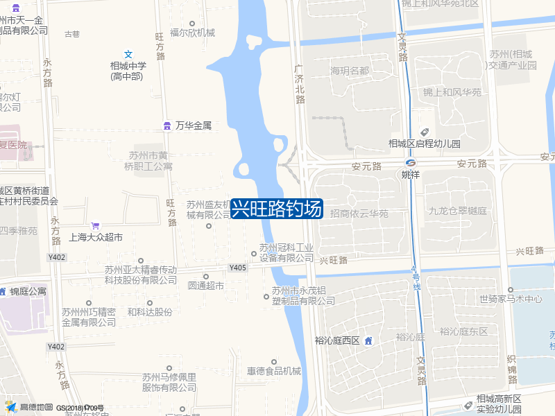 江苏省苏州市相城区广济北路兴旺路钓场钓鱼点实景照片