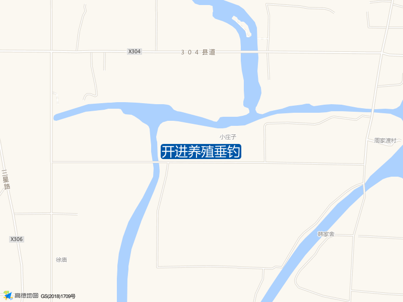 江苏省常州市金坛区X306(三星路)开进养殖垂钓钓鱼点实景照片