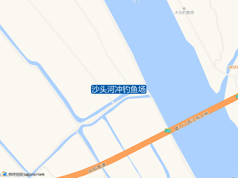 沙头河冲钓鱼场钓点照片