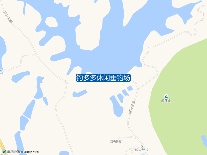 开平大道双龙园艺侧(气象局斜对面)钓多多休闲垂钓场钓鱼点实景照片