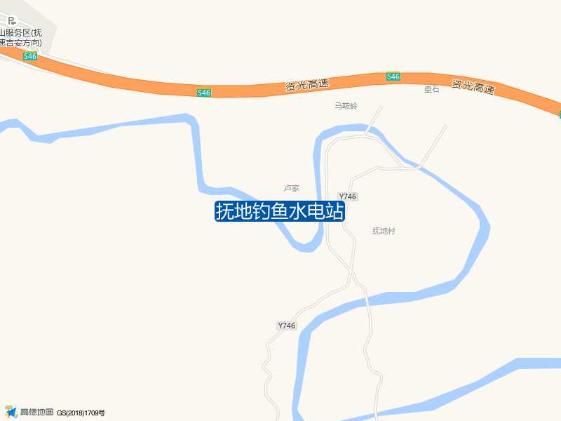 抚地钓鱼水电站钓点照片