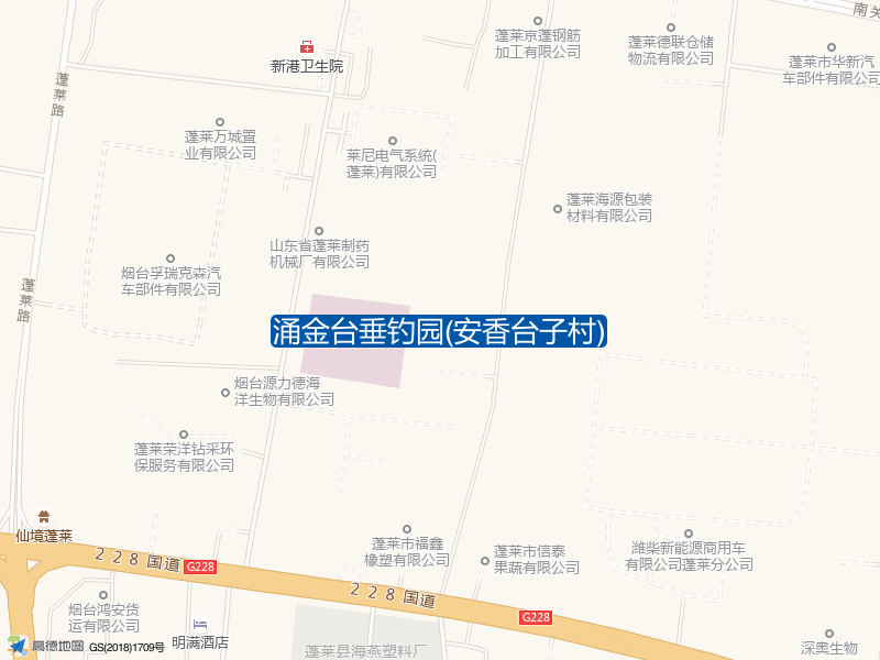山东省烟台市蓬莱区安香台子村涌金台垂钓园(安香台子村)钓鱼点实景照片