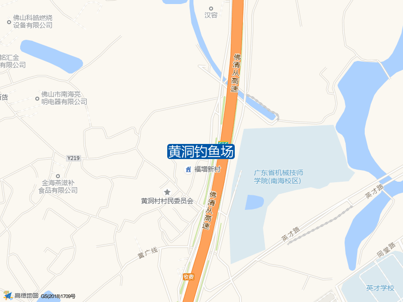 黄洞钓鱼场钓点照片