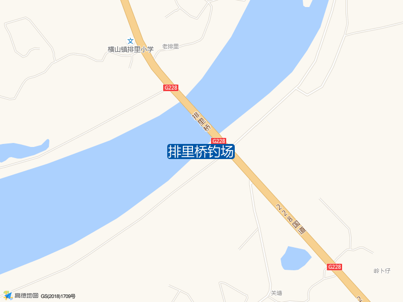 广东省湛江市廉江市G228(排里桥)排里桥钓场钓鱼点实景照片