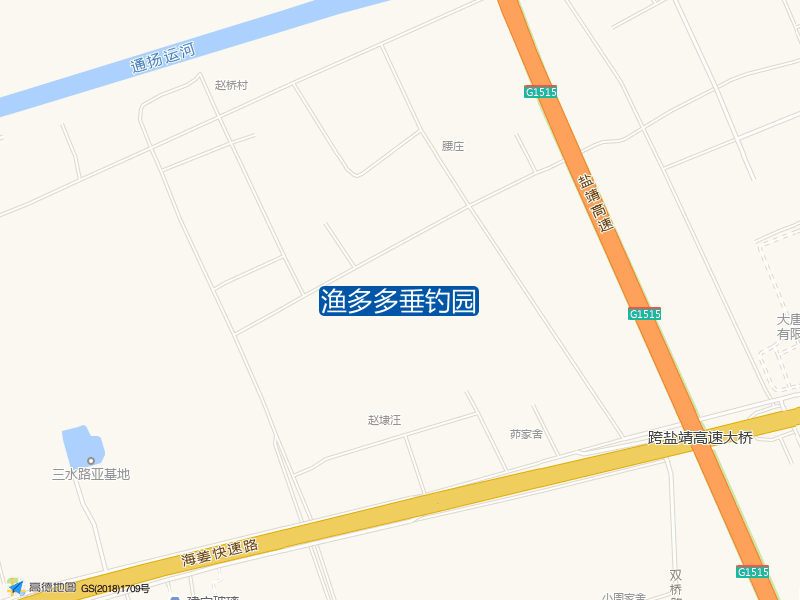 泰州市姜堰区海姜快速路渔多多垂钓园钓鱼点实景照片