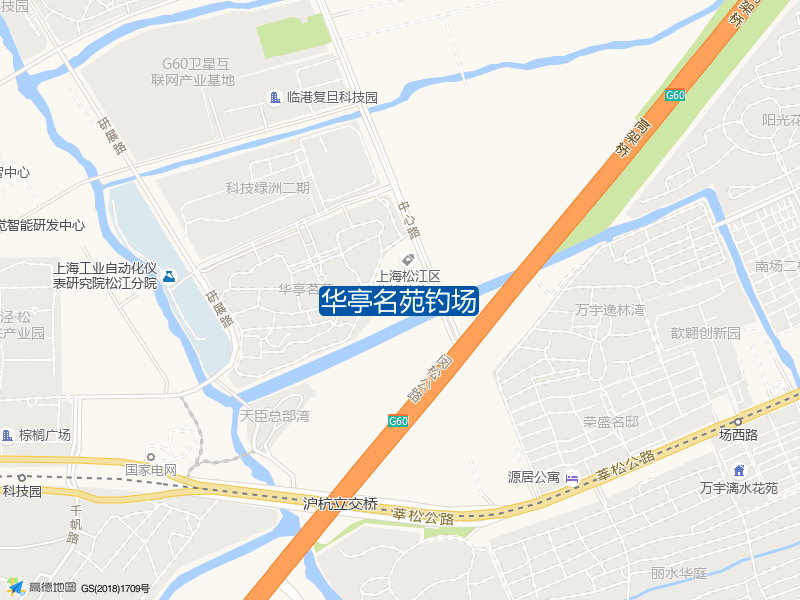 上海市松江区中心路华亭名苑钓场钓鱼点实景照片