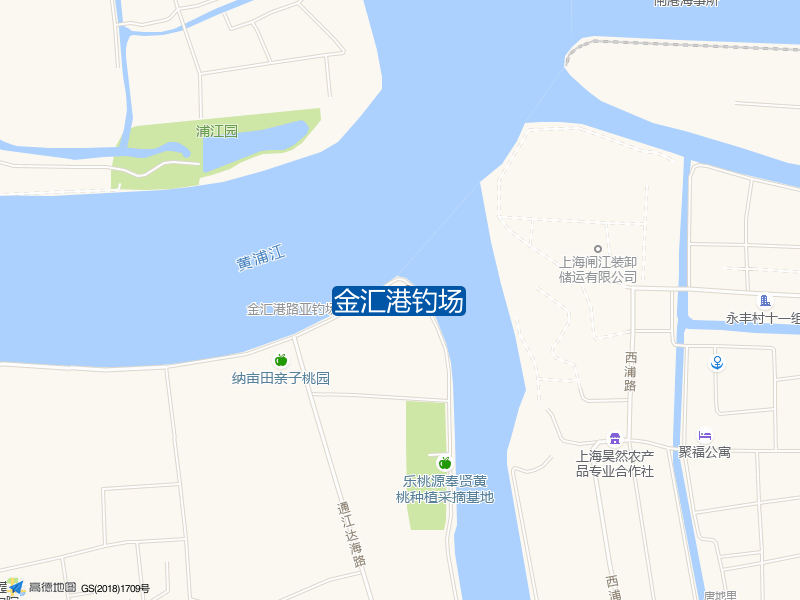 金汇港钓场钓点照片