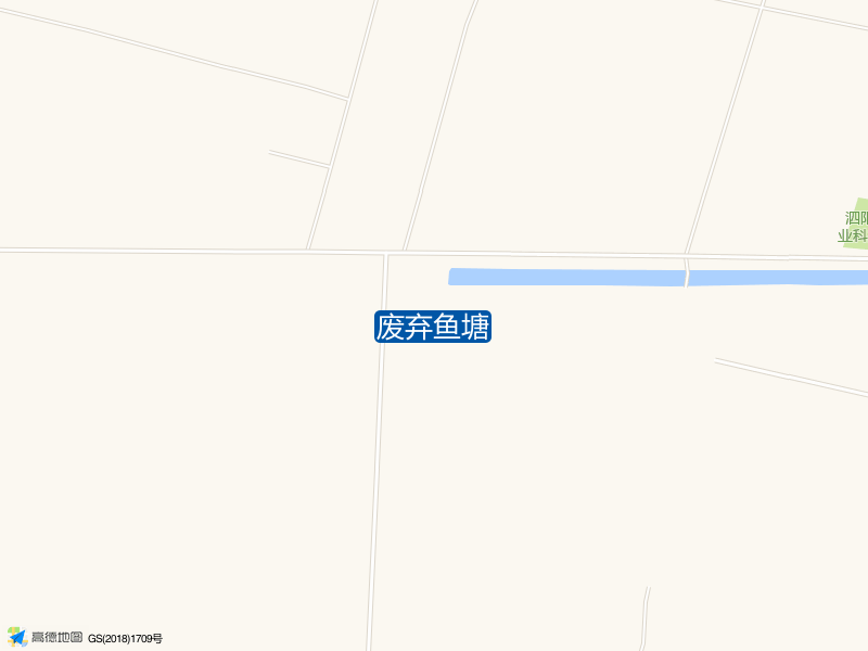 废弃鱼塘钓点照片