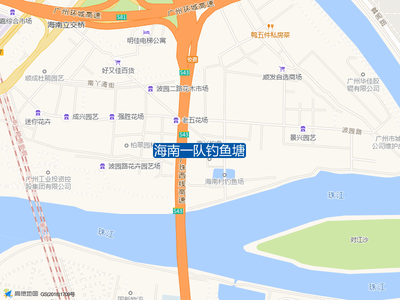 生南坊11号海南一队钓鱼塘钓鱼点实景照片