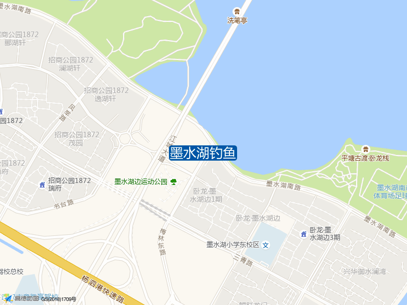 墨水湖钓鱼钓点照片