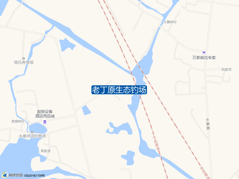 杭州市余杭区胜利路老丁原生态钓场钓鱼点实景照片