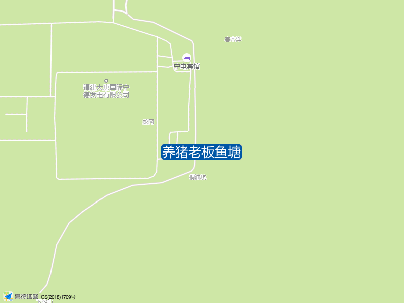 桐油坑养猪老板鱼塘钓鱼点实景照片