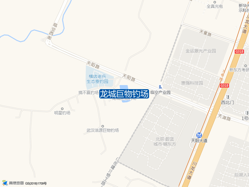 龙城巨物钓场钓点照片