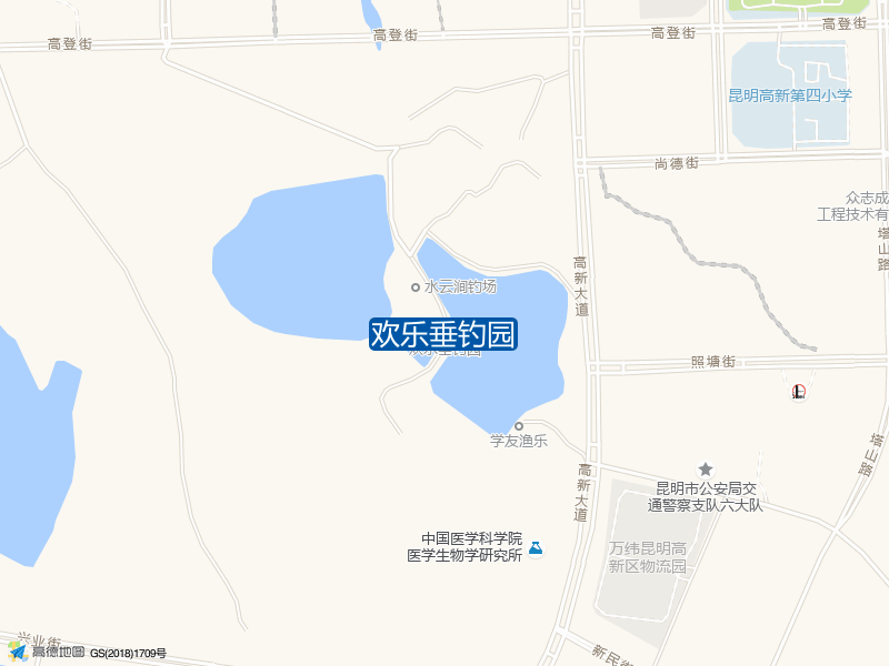 欢乐垂钓园钓点照片