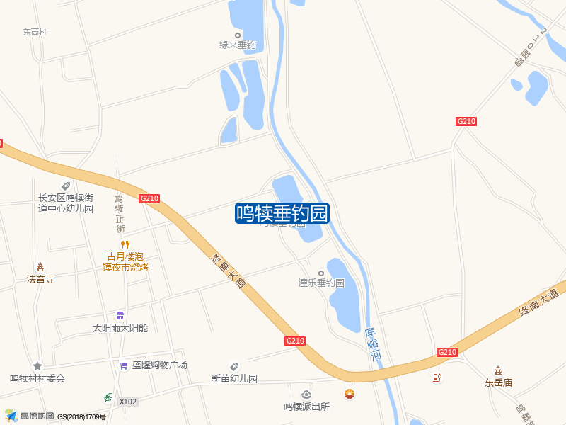 鸣犊垂钓园钓点照片