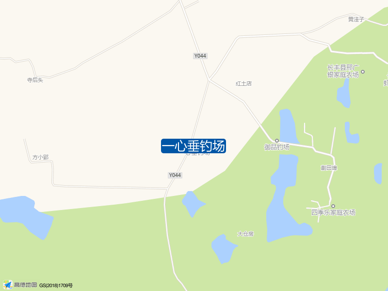 一心垂钓场钓点照片