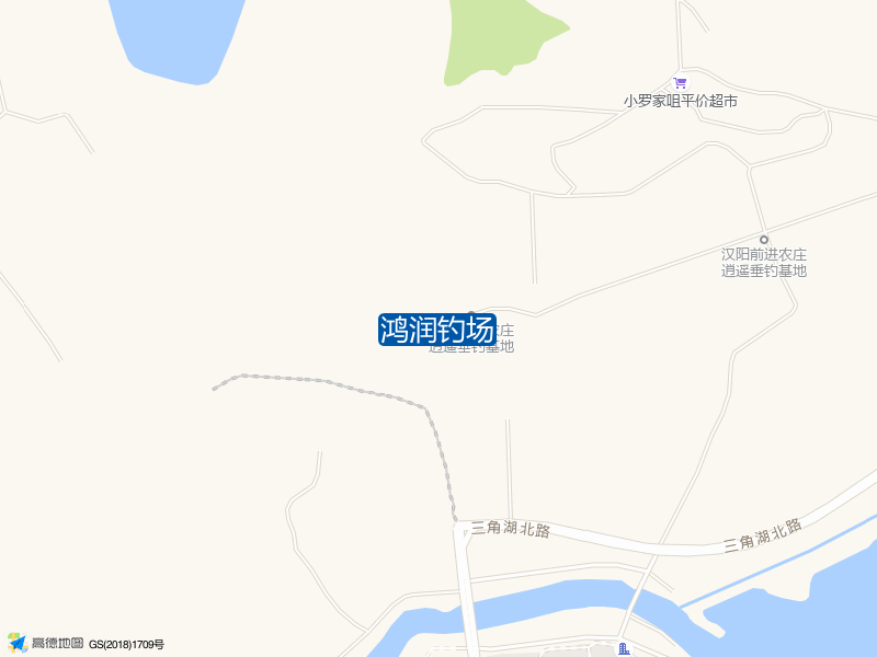 鸿润钓场钓点照片