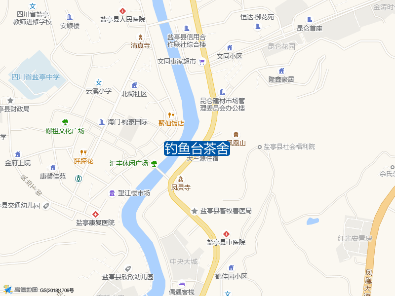 钓鱼台茶舍钓点照片