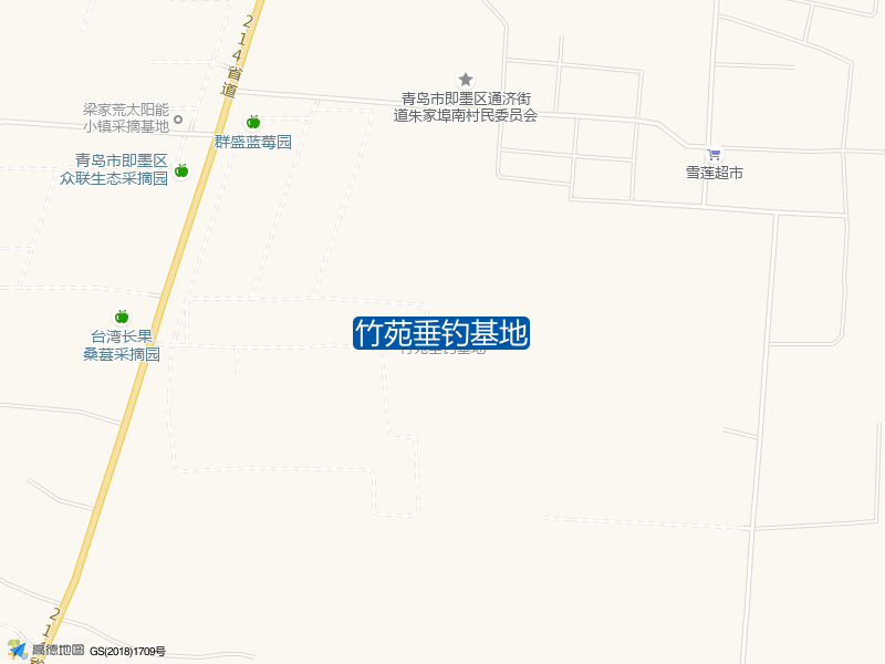 太阳能农庄竹苑垂钓基地钓鱼点实景照片