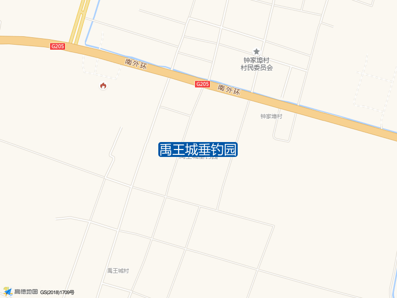 禹王城村退役军人服务站东南侧200米禹王城垂钓园钓鱼点实景照片