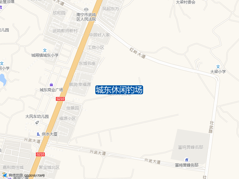 城东休闲钓场钓点照片