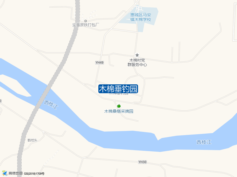 新塘大道h30乡木棉垂钓园钓鱼点实景照片