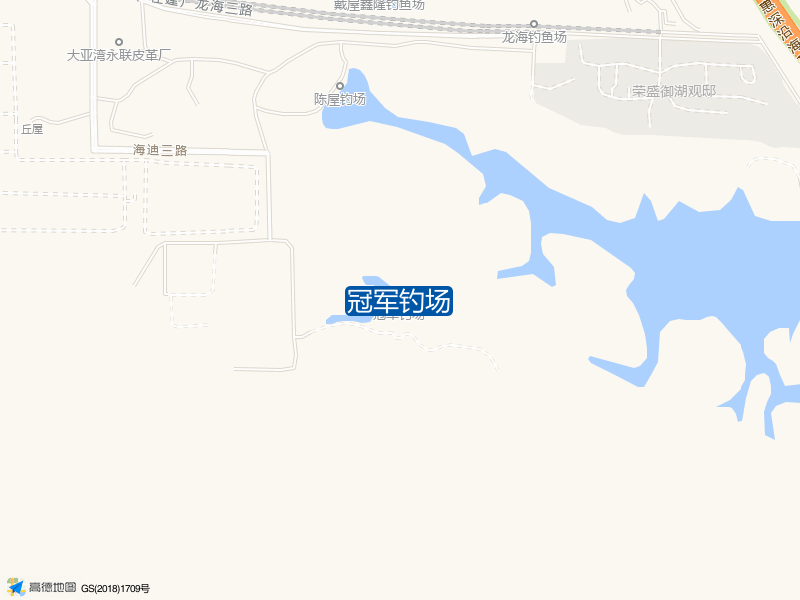 冠军钓场钓点照片