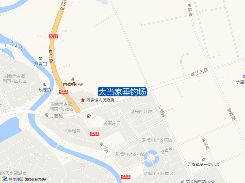 大当家垂钓场钓点照片