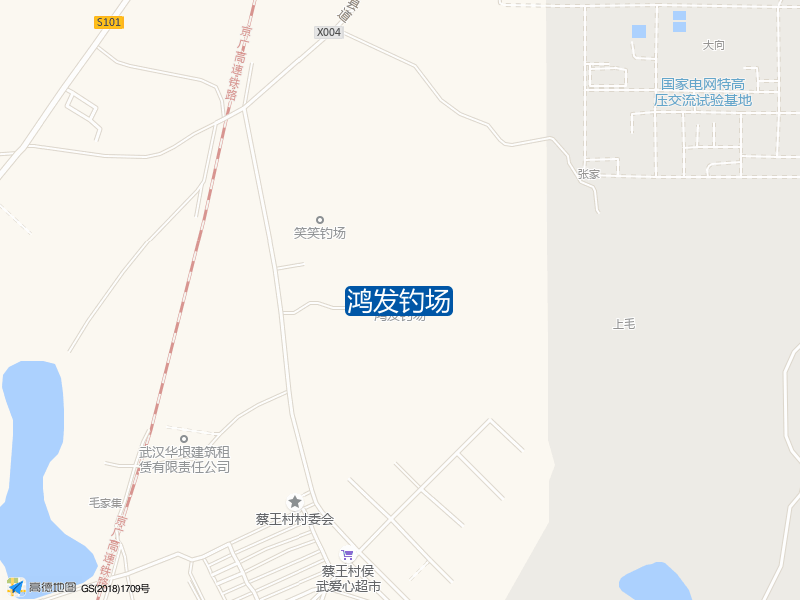 鸿发钓场钓点照片