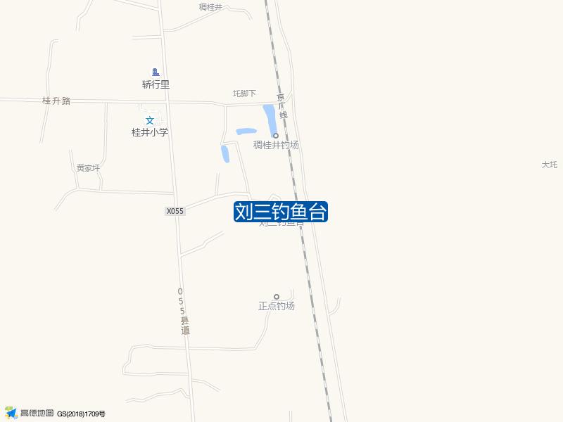 刘三钓鱼台钓点照片