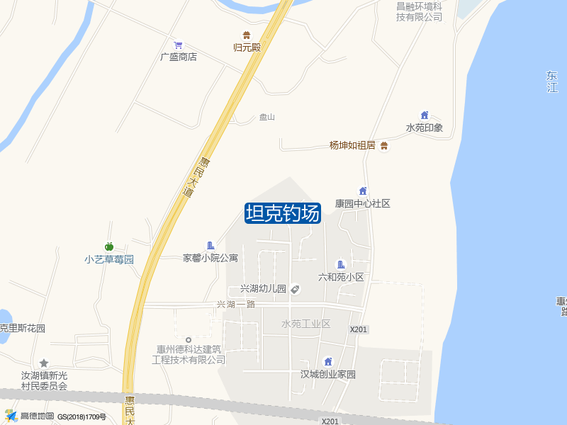 光苑北路与兴湖一路交叉口北320米坦克钓场钓鱼点实景照片
