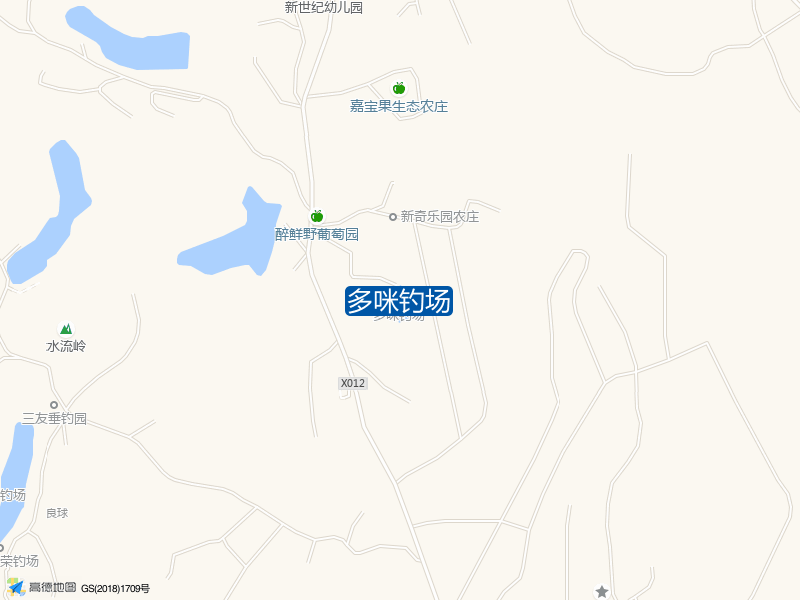 多咪钓场钓点照片