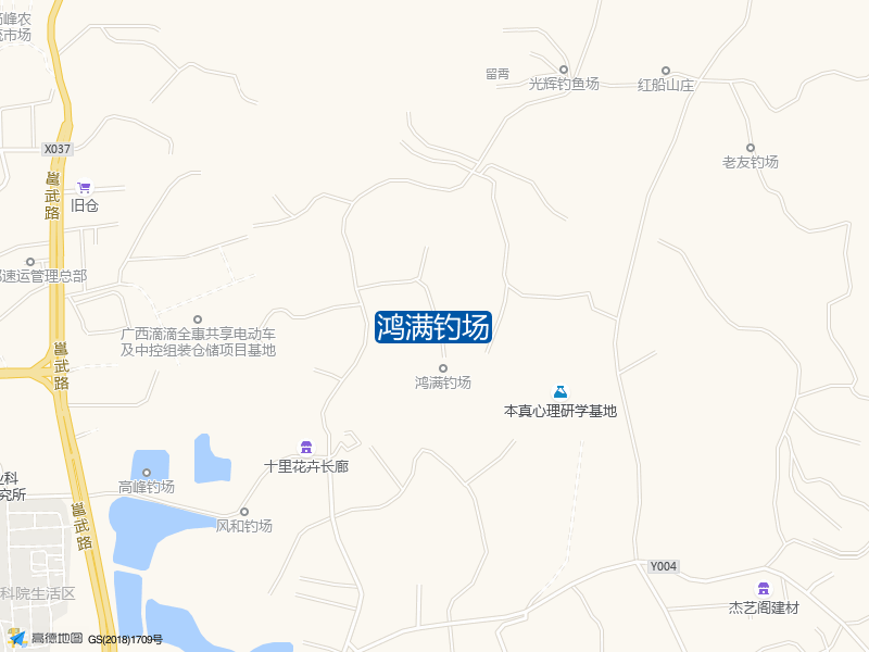 鸿满钓场钓点照片