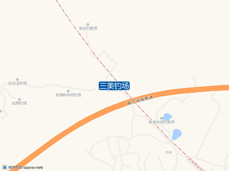 三美钓场钓点照片