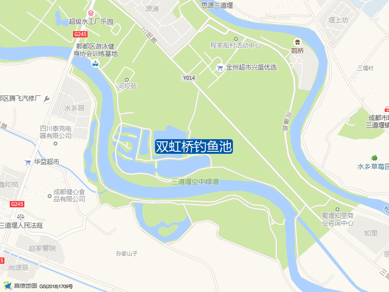 双虹桥钓鱼池钓点照片