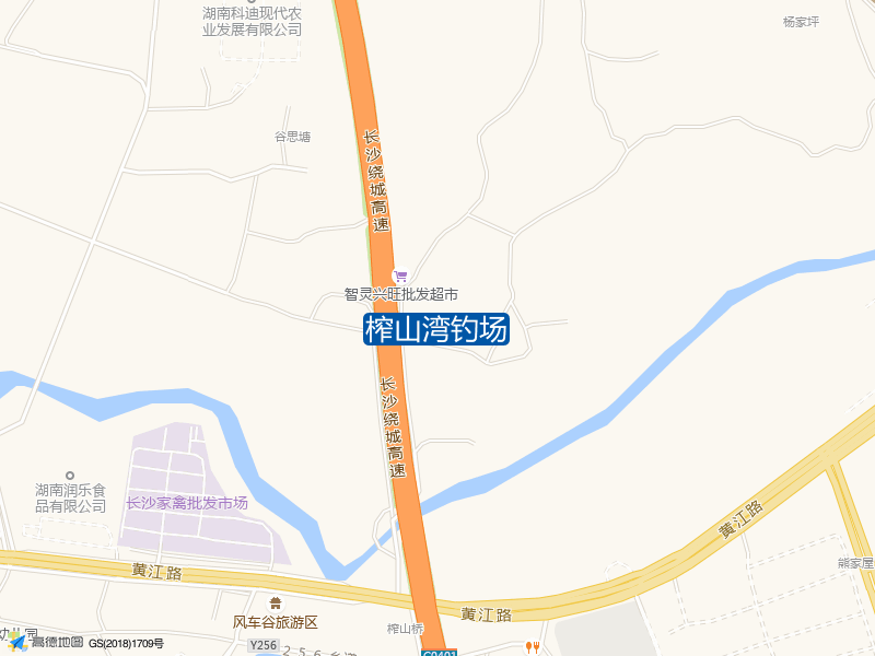 榨山湾钓场钓点照片