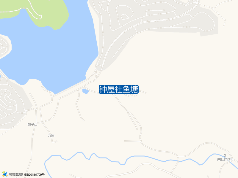 钟屋社鱼塘钓点照片