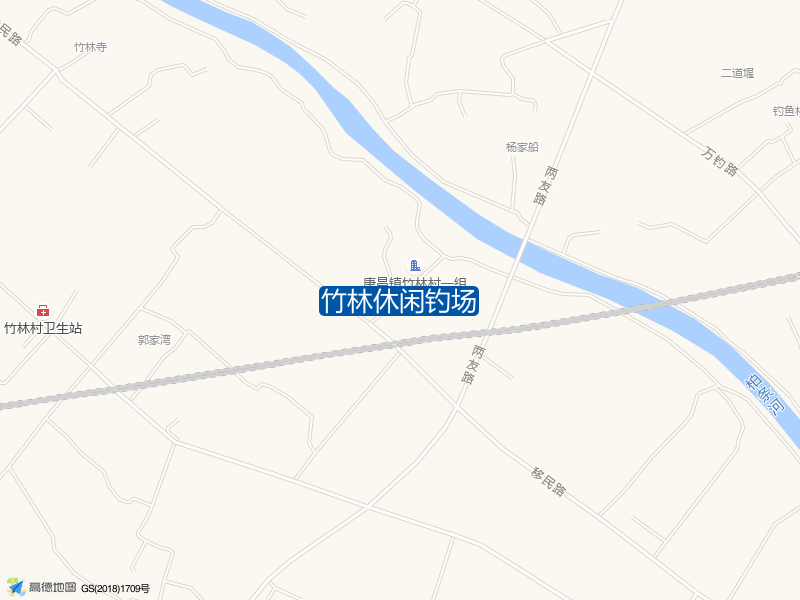 竹林休闲钓场钓点照片