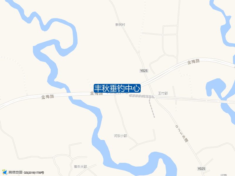 金梅路与025乡道交叉口西220米丰秋垂钓中心钓鱼点实景照片