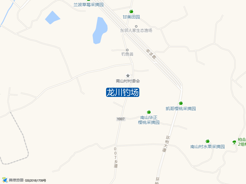 龙川钓场钓点照片