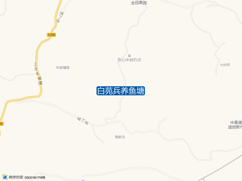 白苑兵养鱼塘钓点照片