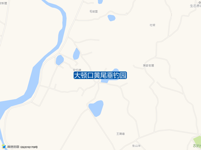 大顿口黄尾垂钓园钓点照片