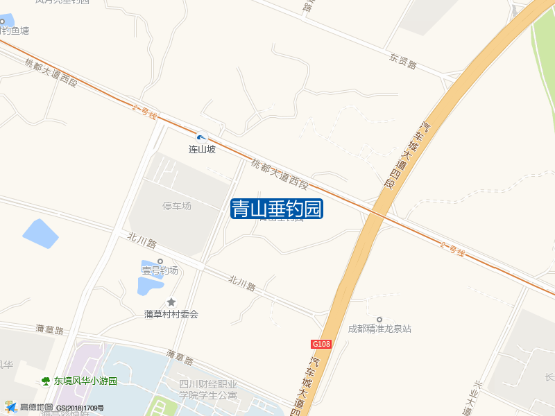 青山垂钓园钓点照片