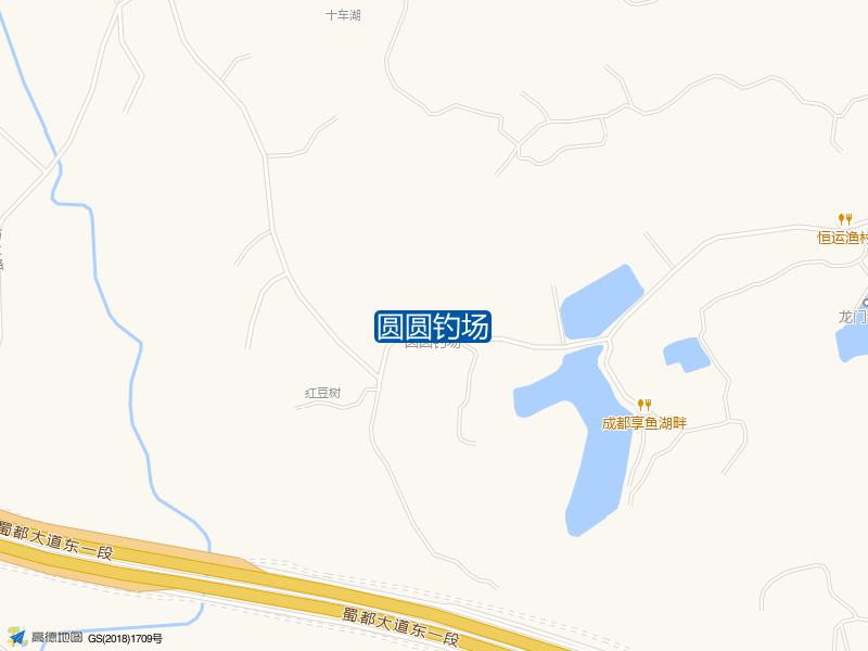 双龙路2883号圆圆钓场钓鱼点实景照片
