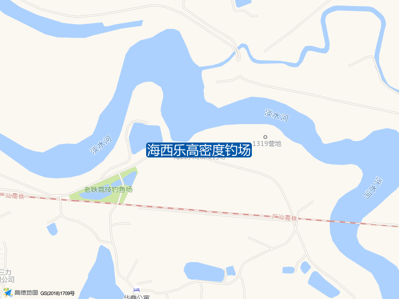 海西乐高密度钓场钓点照片